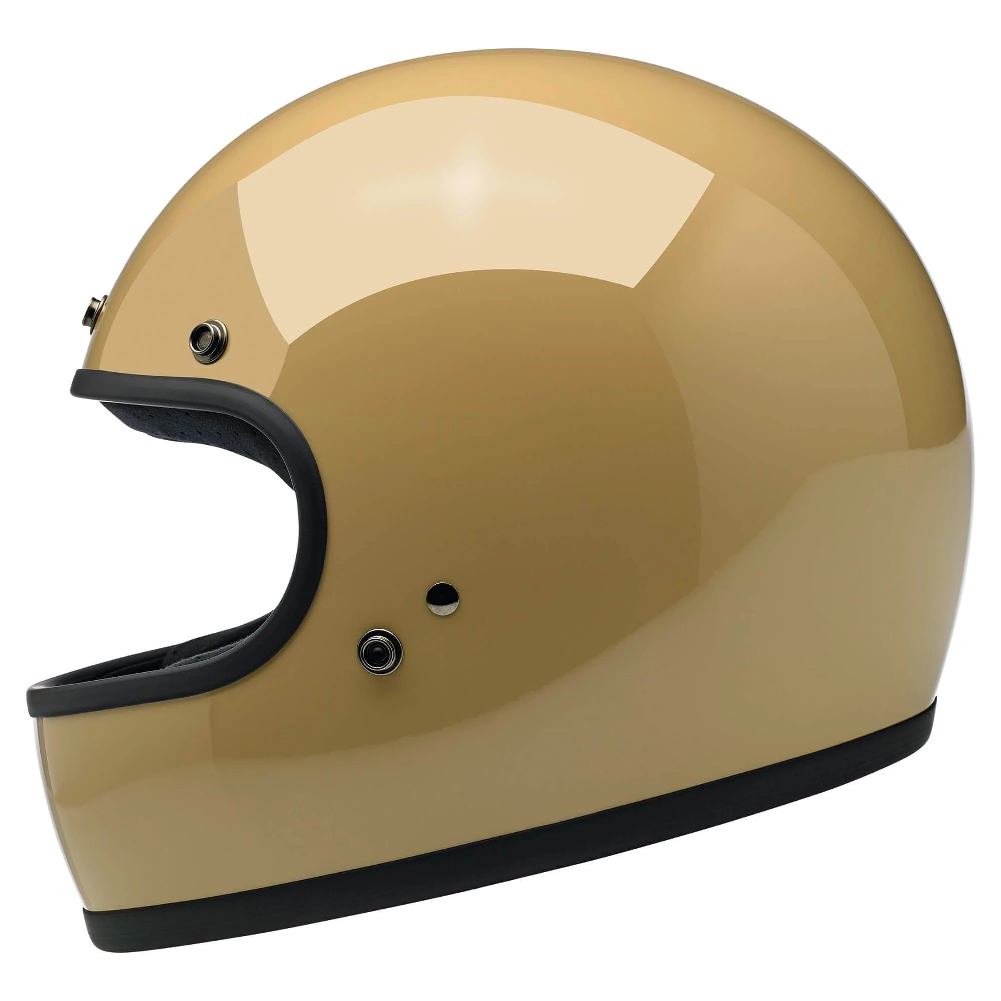 Biltwell Gringo DOT/ECE Approved Full Face Helmet - Gloss Coyote Tan 5 Biltwell Gringo DOT/ECE Approved Full Face Helmet - Gloss Coyote Tan - Image 5