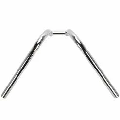Lowbrow Customs Narrow Rabbit Ears Handlebars - 1 Inch - Chrome -Biltwell Shop 010085 lowbrow customs narrow rabbit ears handlebars 1in chrome 3