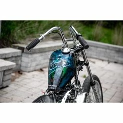 Lowbrow Customs Narrow Rabbit Ears Handlebars - 1 Inch - Chrome -Biltwell Shop 010085 lowbrow customs narrow rabbit ears handlebars 1 inch chrome web7