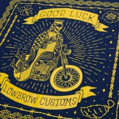 Lowbrow Customs Bandanna 3 Pack - Made In The USA -Biltwell Shop 010130 Lowbrow Customs Good Luck Bandanna Made in the USA Navy 2e e383fe69 4f38 468f 98fa f88274f7ab9d