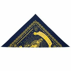 Lowbrow Customs Good Luck Bandanna - Made In The USA -Biltwell Shop 010130 lowbrow customs good luck bandanna made in the usa navy 4e
