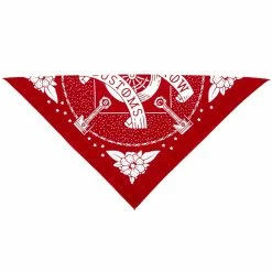 Lowbrow Customs Winged Wheel Banner Bandanna - Made In The USA -Biltwell Shop 010131 lowbrow customs winged wheel banner bananna made in the usa red 4