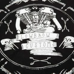Lowbrow Customs Bandanna 3 Pack - Made In The USA -Biltwell Shop 010132 Lowbrow Customs Knucklehead Bandanna Made in the USA Black 2 325606bb 2899 4494 928d 5c8698d74475