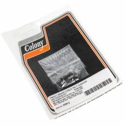 Colony #3324-2 Front Brake Cable Nut Washer 1930 - 1940 Harley-Davidson - Parkerized30 - 1940 Harley-Davidson