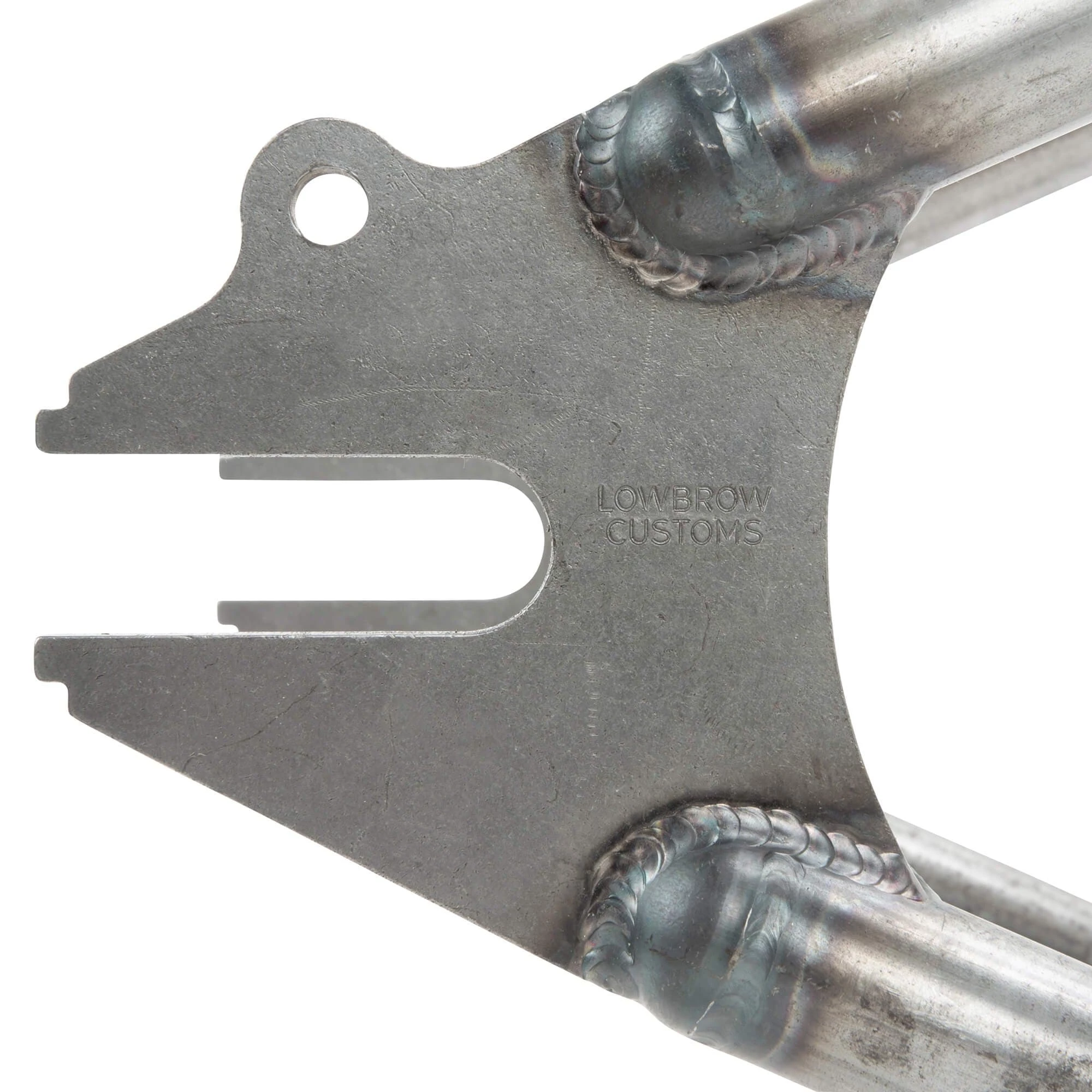 Lowbrow Customs Triumph Unit 500 C.c. Bolt-On Hardtail Rear Frame Section 1958 - 1974 - Image 8