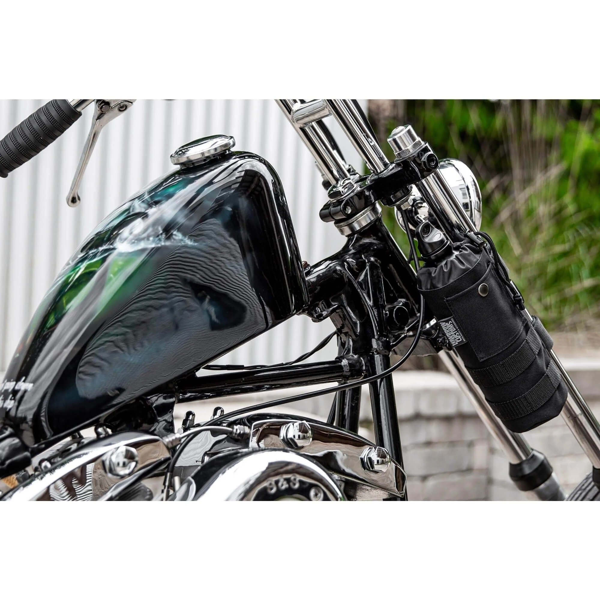 Lowbrow Customs Fuel Reserve Bottle Carrier 2.0 - Black 14 Lowbrow Customs Fuel Reserve Bottle Carrier 2.0 - Black - Image 14