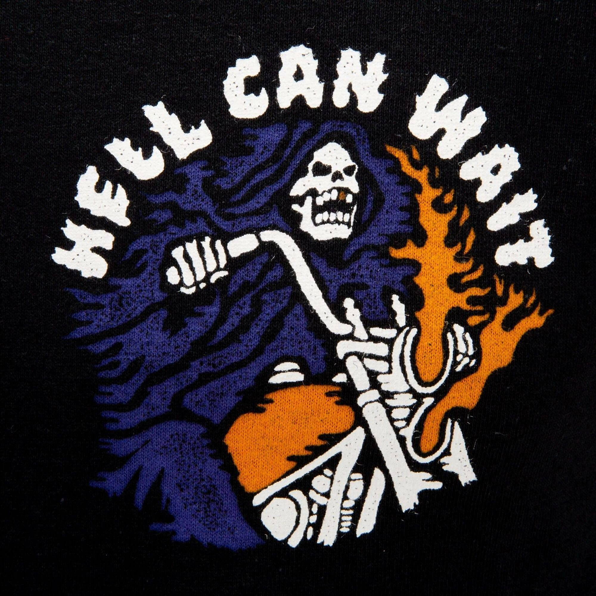 Lowbrow Customs Hell Can Wait T-Shirt 4 Lowbrow Customs Hell Can Wait T-Shirt - Image 4