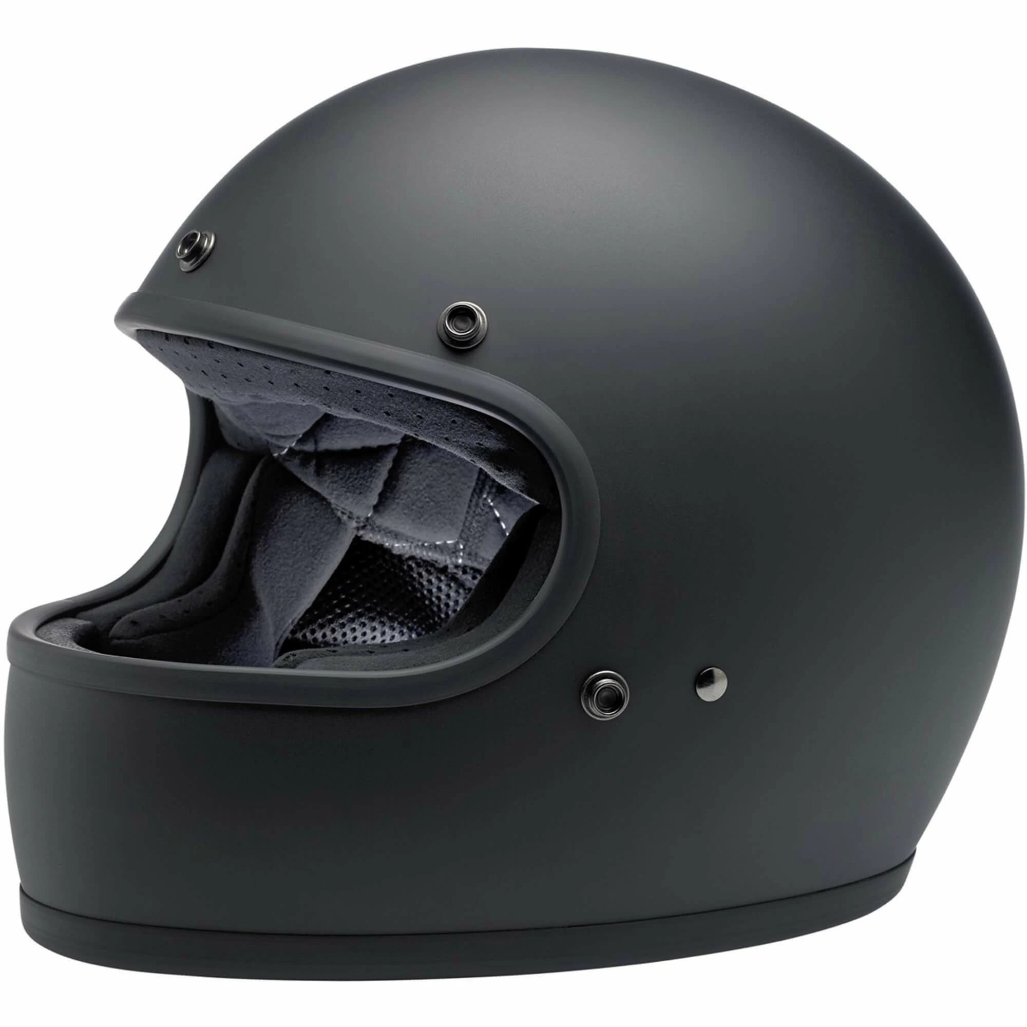 Biltwell Gringo DOT/ECE Approved Full Face Helmet - Flat Black 1 Biltwell Gringo DOT/ECE Approved Full Face Helmet - Flat Black