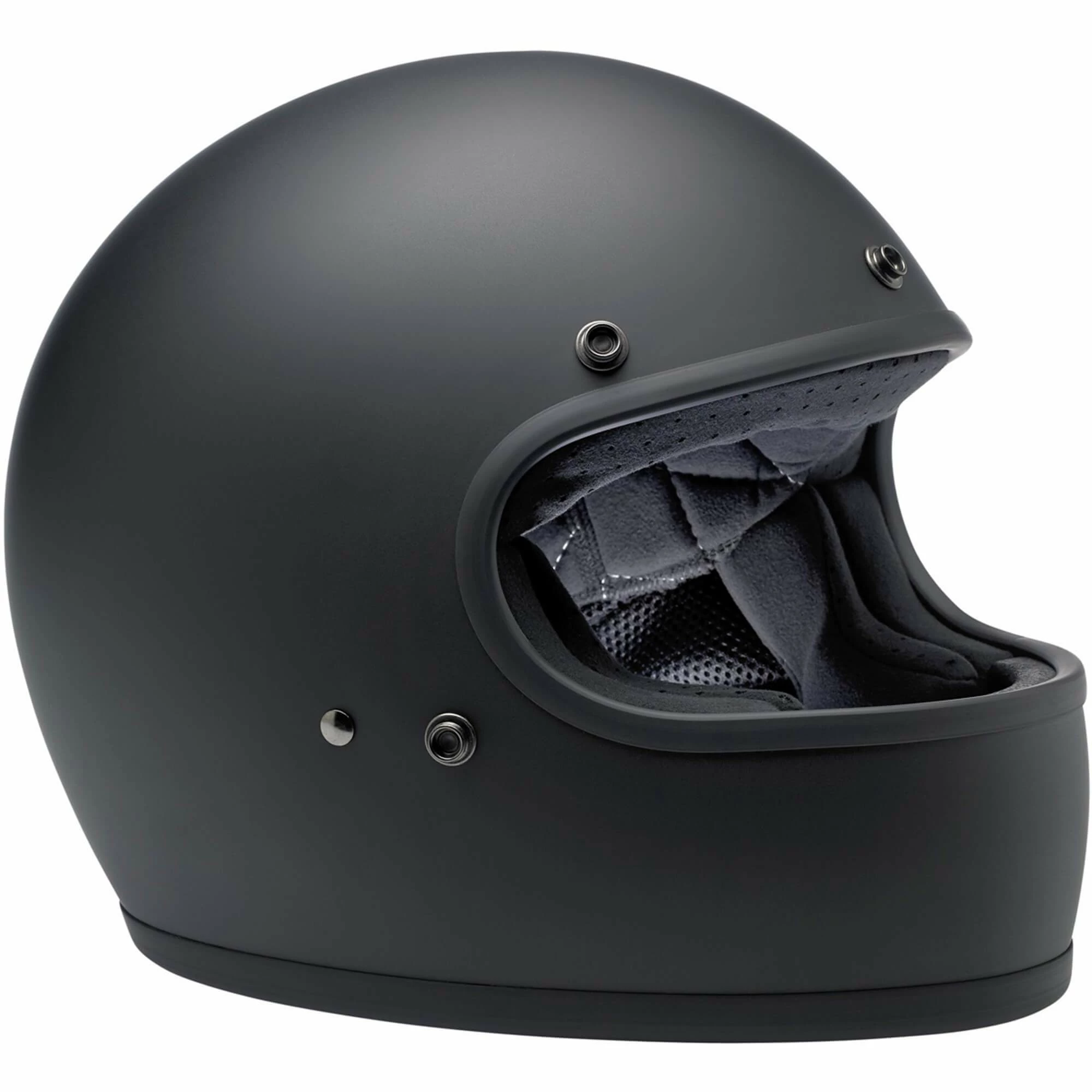 Biltwell Gringo DOT/ECE Approved Full Face Helmet - Flat Black 5 Biltwell Gringo DOT/ECE Approved Full Face Helmet - Flat Black - Image 5