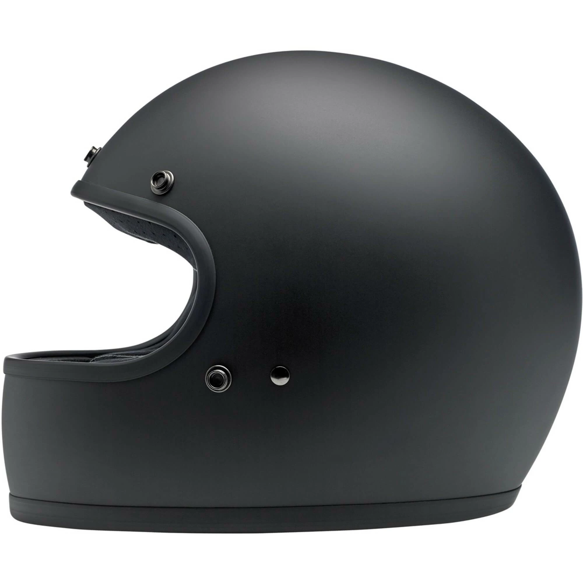 Biltwell Gringo DOT/ECE Approved Full Face Helmet - Flat Black 6 Biltwell Gringo DOT/ECE Approved Full Face Helmet - Flat Black - Image 6