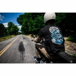 Lowbrow Customs Take The Long Road Home T-Shirt -Biltwell Shop 010738 Lowbrow Customs Take The Long Road Home T Shirt 10