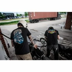 Lowbrow Customs Take The Long Road Home T-Shirt -Biltwell Shop 010738 Lowbrow Customs Take The Long Road Home T Shirt 2 be2736a3 04d0 4efa a6f3 f20be69045eb