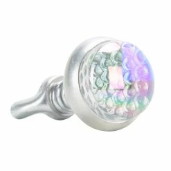 Red Fox Enterprises Glo Brite Glass License Plate Reflector - Rainbow