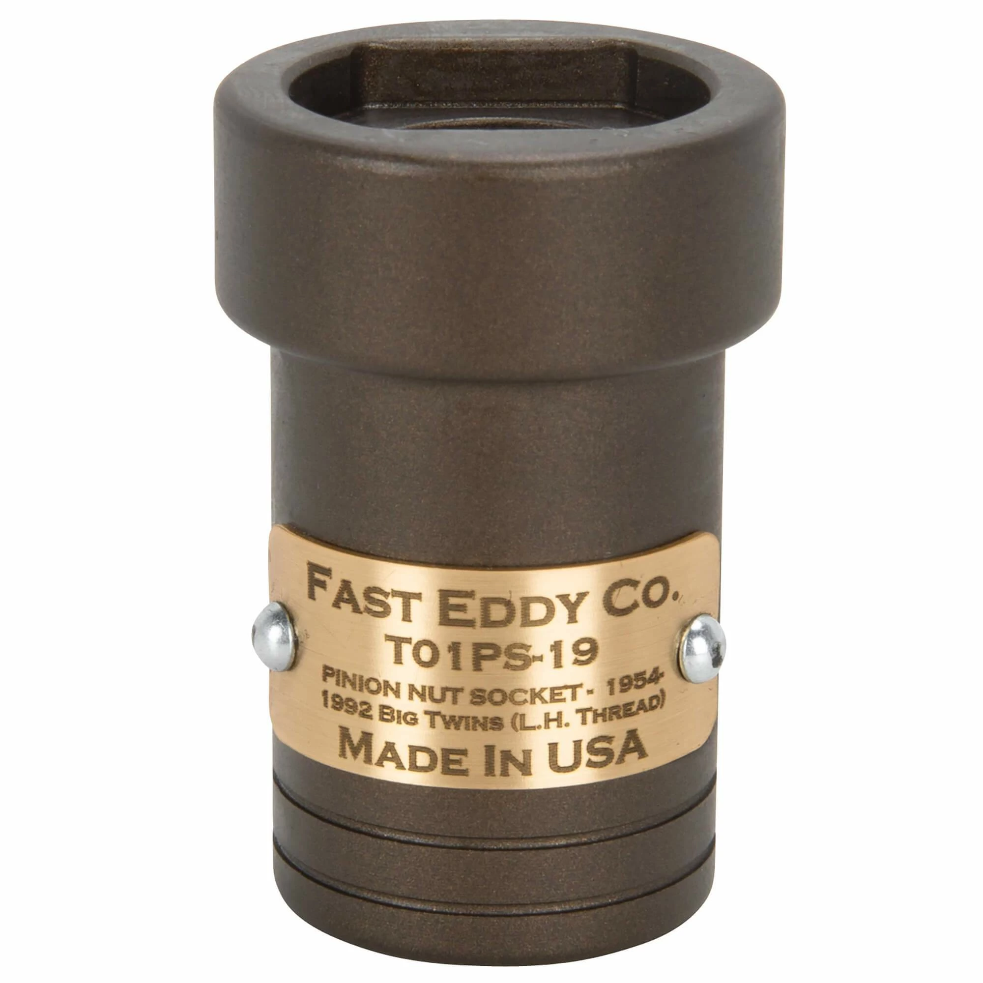 Fast Eddy Co. No. 2 Pinion Nut Socket 1954-1992 Harley Big Twins 1 Fast Eddy Co. No. 2 Pinion Nut Socket 1954-1992 Harley Big Twins