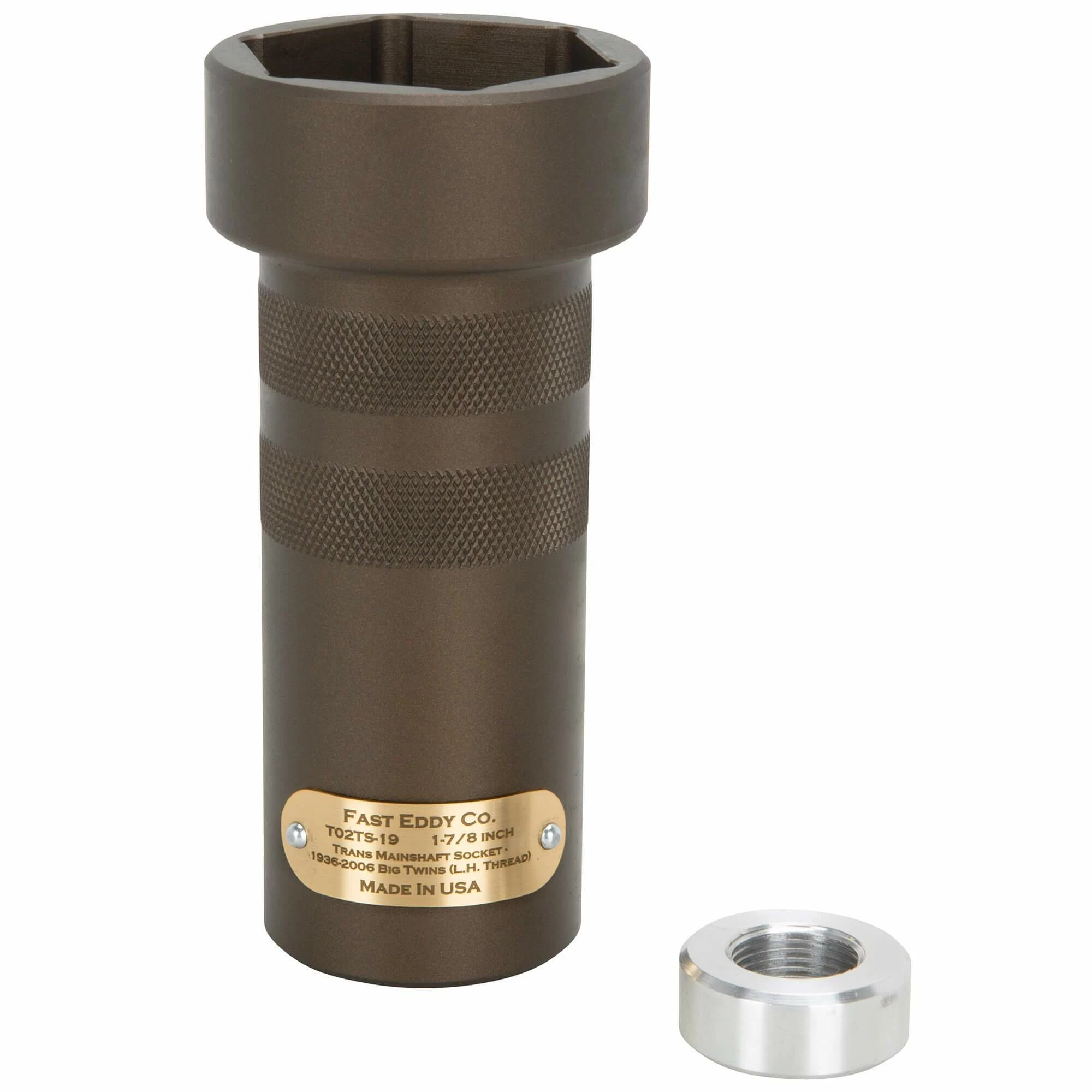 Fast Eddy Co. No. 6 Transmission Socket 1-7/8" For 1936-2005 Harley Big Twins 1 Fast Eddy Co. No. 6 Transmission Socket 1-7/8" For 1936-2005 Harley Big Twins