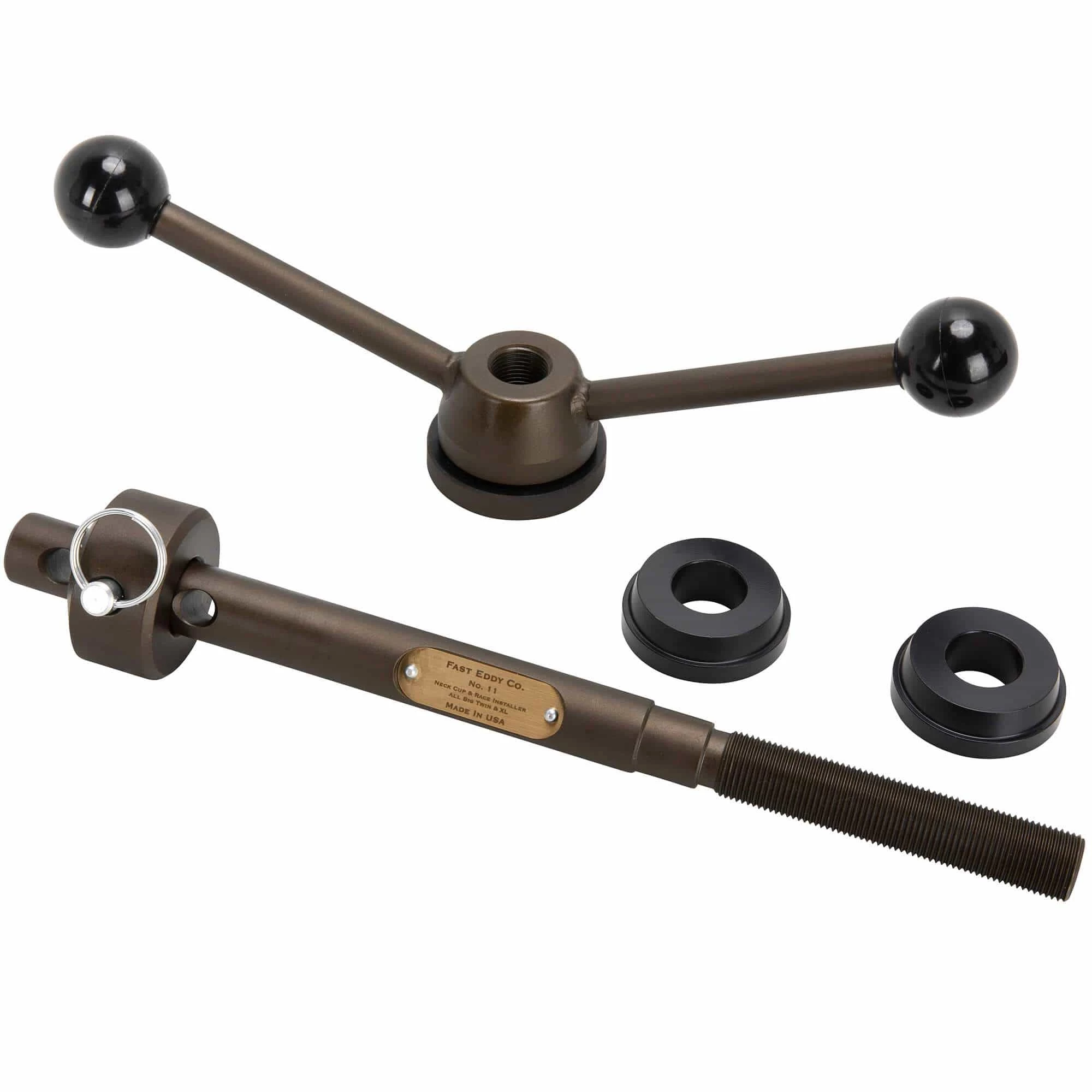 Fast Eddy Co. No.11 Motorcycle Neck Bearing Cup Installer 1 Fast Eddy Co. No.11 Motorcycle Neck Bearing Cup Installer