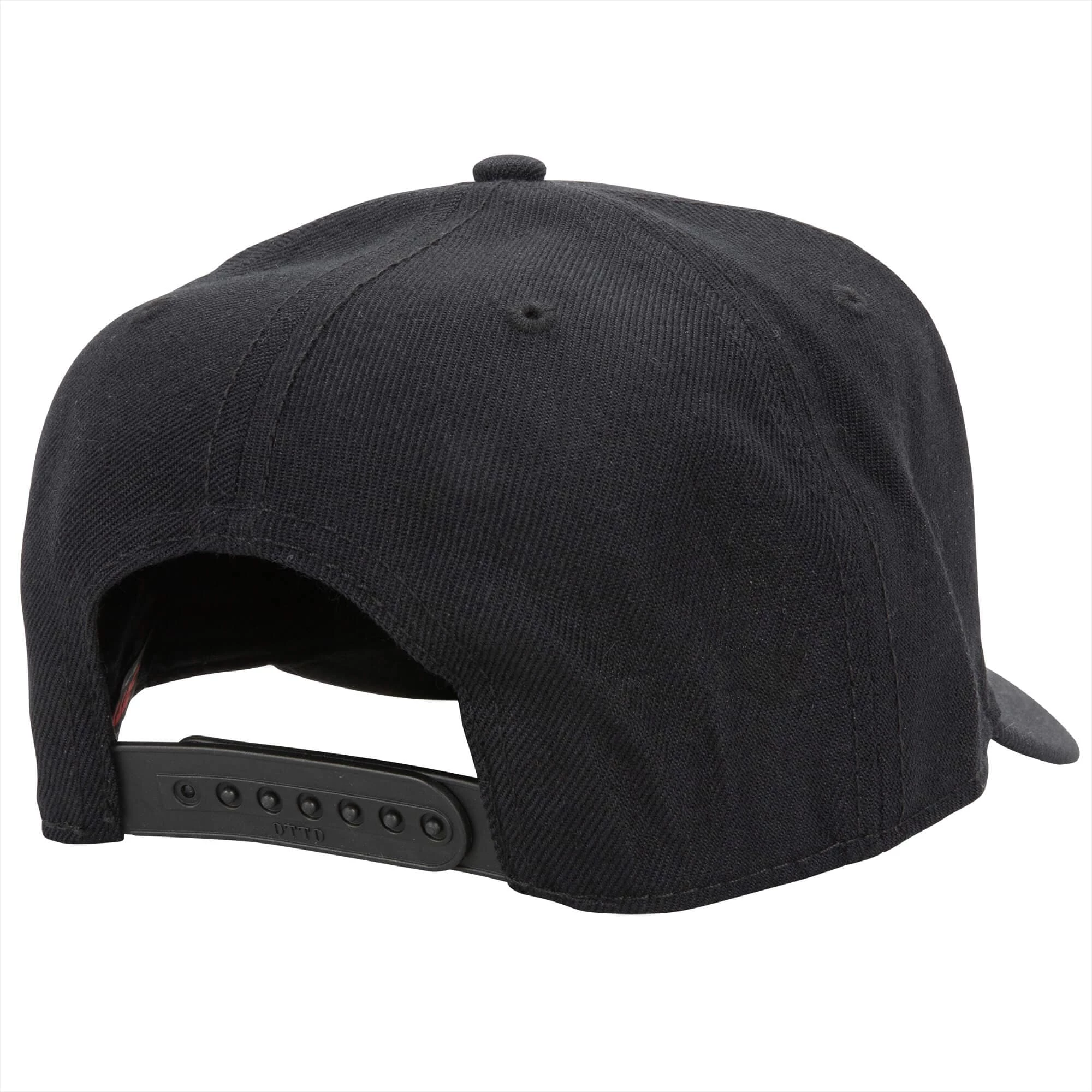 Lowbrow Customs Blackout Embroidered Snapback Hat 5 Lowbrow Customs Blackout Embroidered Snapback Hat - Image 5