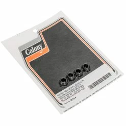 Colony #3512-4 Tappet Adjuster Locknuts 1915-1939 Harley-Davidson Singles 45 74 80