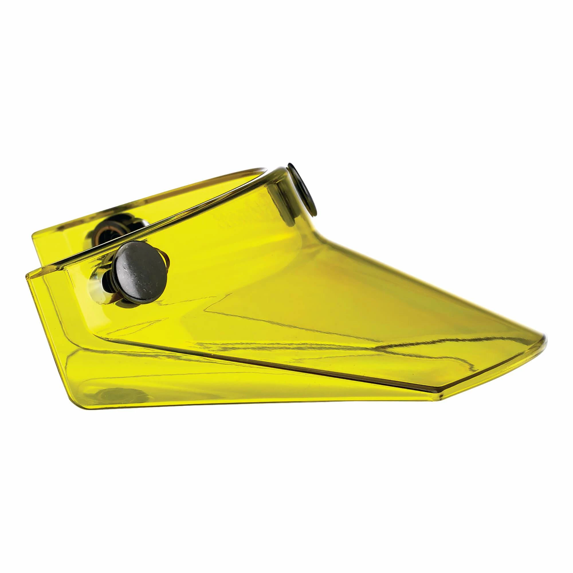 Biltwell Helmet Moto Visor - Yellow Translucent 4 Biltwell Helmet Moto Visor - Yellow Translucent - Image 4