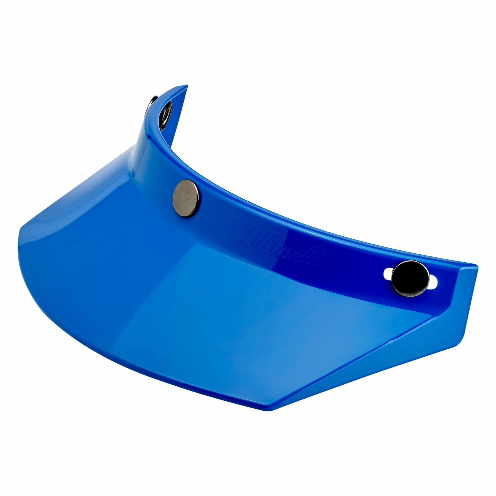 Biltwell Helmet Moto Visor - Blue 1 Biltwell Helmet Moto Visor - Blue