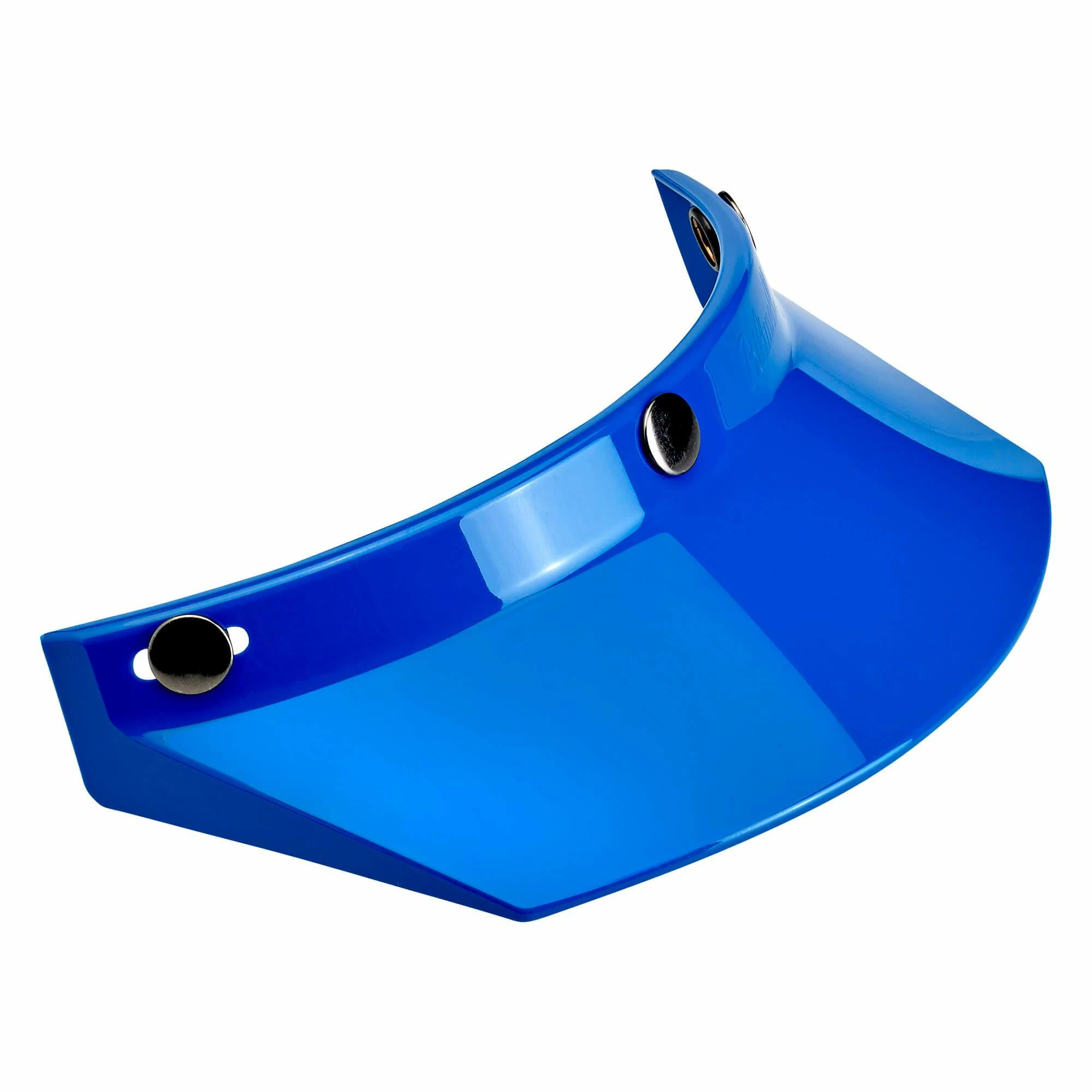 Biltwell Helmet Moto Visor - Blue 3 Biltwell Helmet Moto Visor - Blue - Image 3