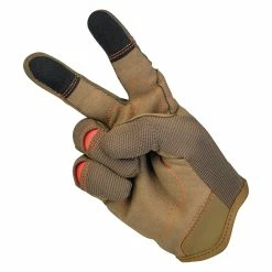 Biltwell Moto Gloves - Brown/Orange 16 Biltwell Moto Gloves - Brown/Orange -Biltwell Shop 011217 Biltwell MotoGloves Brown Orange 6