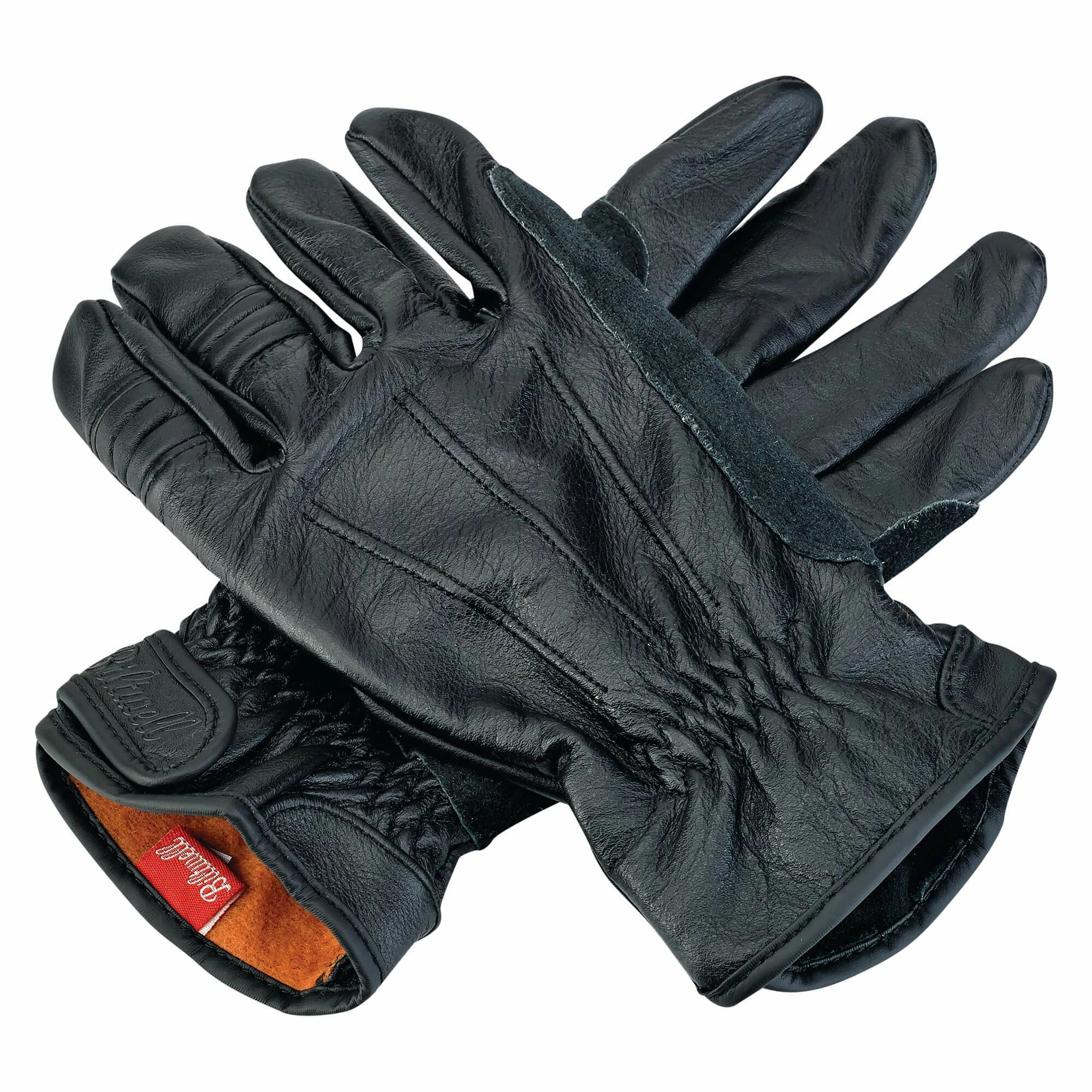 Biltwell Work Gloves - Black/Black 6 Biltwell Work Gloves - Black/Black - Image 6