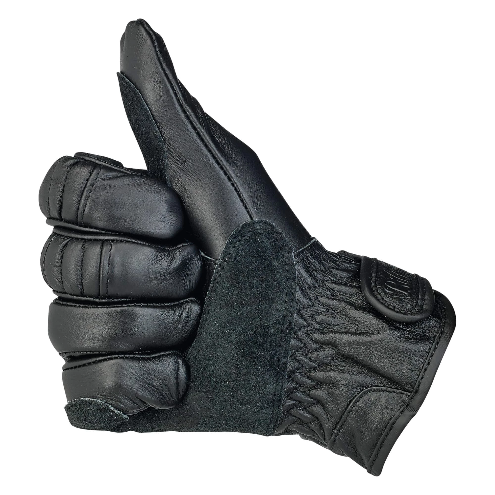 Biltwell Work Gloves - Black/Black 10 Biltwell Work Gloves - Black/Black - Image 10