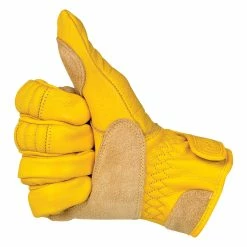 Biltwell Work Gloves - Gold -Biltwell Shop 011220 Biltwell WorkGloves Gold 8
