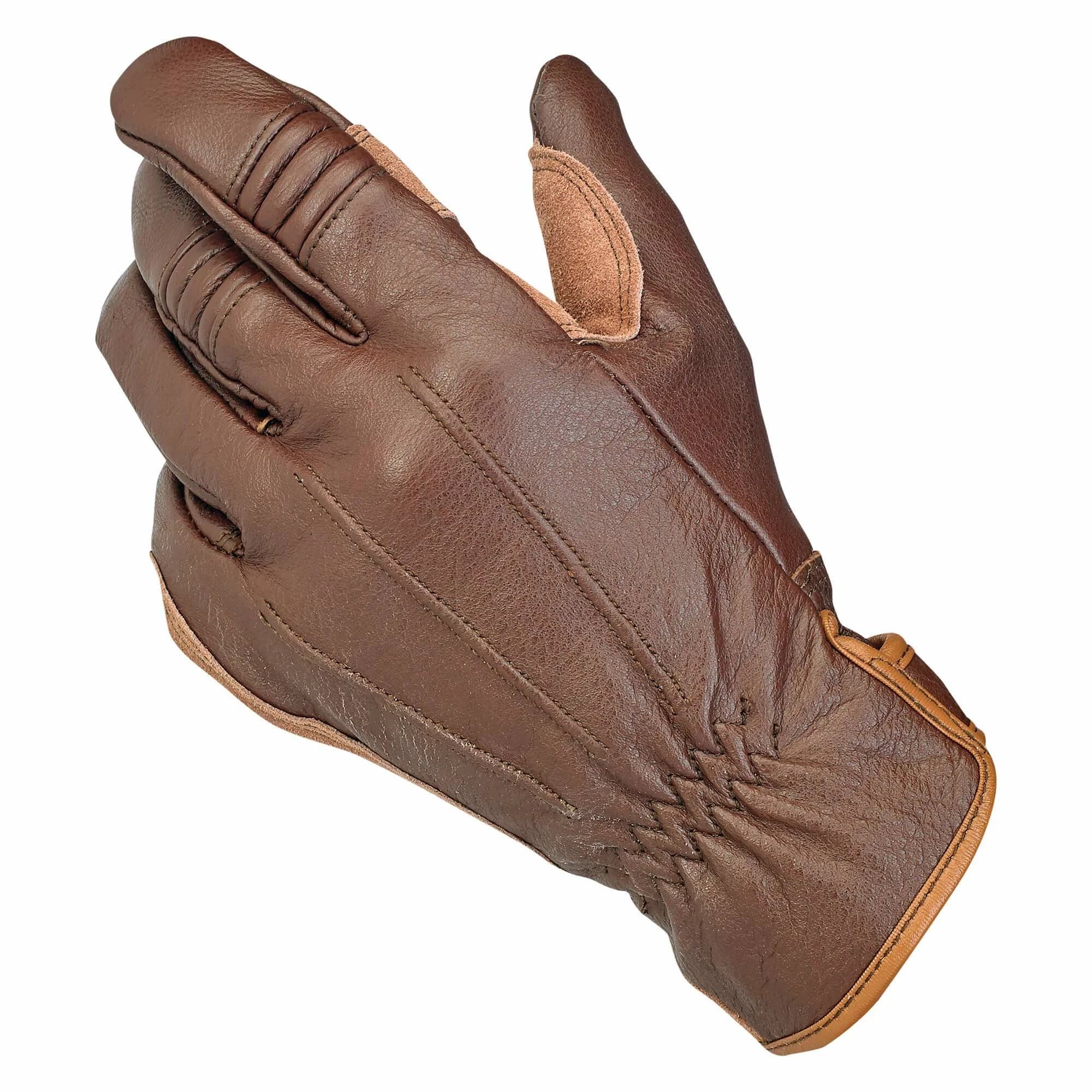 Biltwell Work Gloves - Chocolate 1 Biltwell Work Gloves - Chocolate