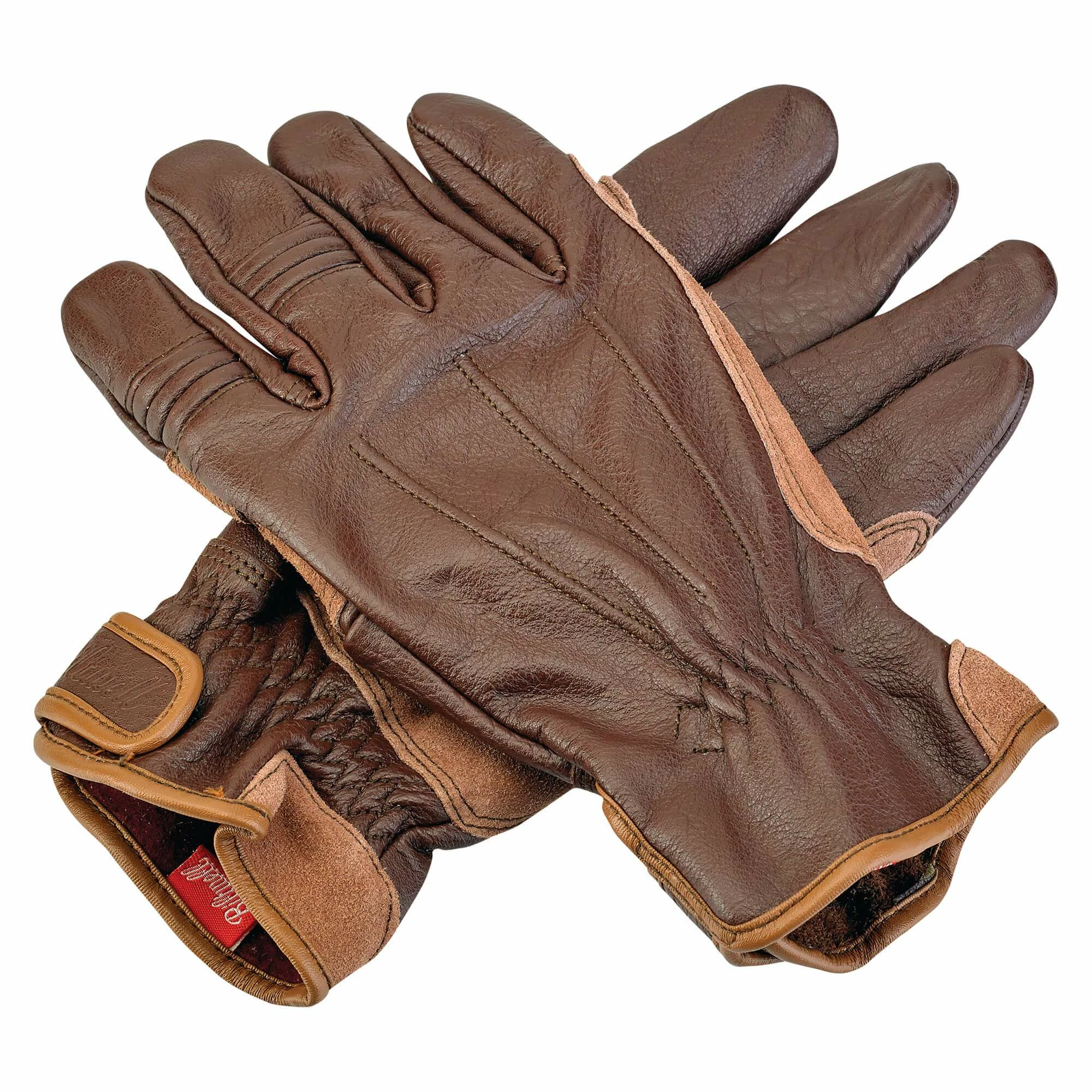 Biltwell Work Gloves - Chocolate 4 Biltwell Work Gloves - Chocolate - Image 4