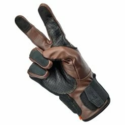 Biltwell Borrego Gloves - Chocolate -Biltwell Shop 011226 Biltwell BorregoGloves Chocolate 4