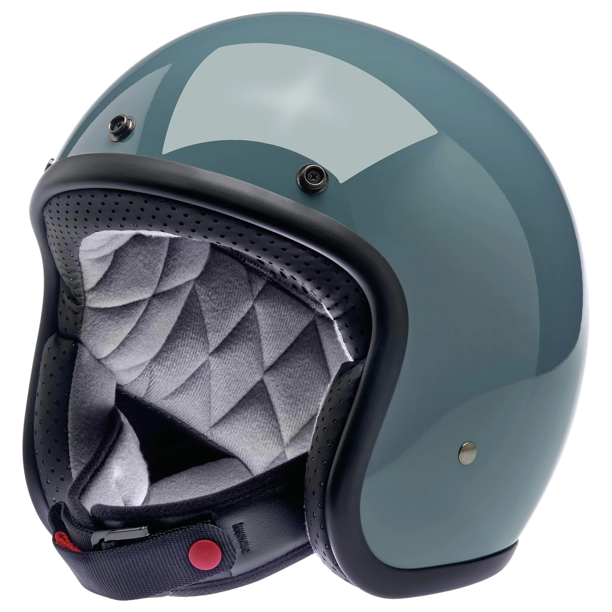 Biltwell Bonanza Helmet DOT Approved Helmet - Gloss Agave 1 Biltwell Bonanza Helmet DOT Approved Helmet - Gloss Agave