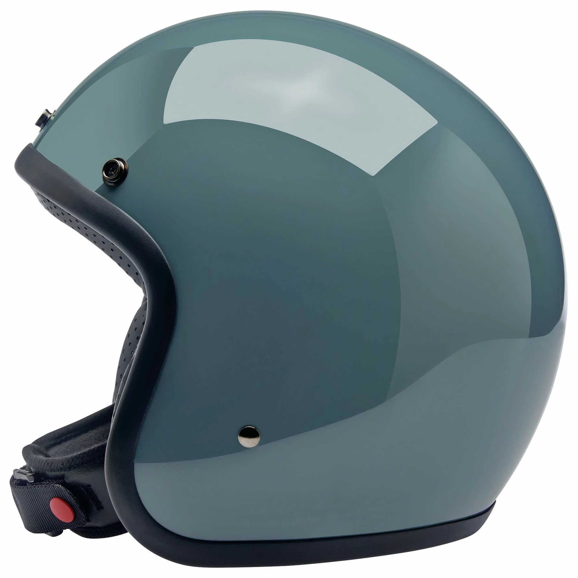 Biltwell Bonanza Helmet DOT Approved Helmet - Gloss Agave 2 Biltwell Bonanza Helmet DOT Approved Helmet - Gloss Agave - Image 2