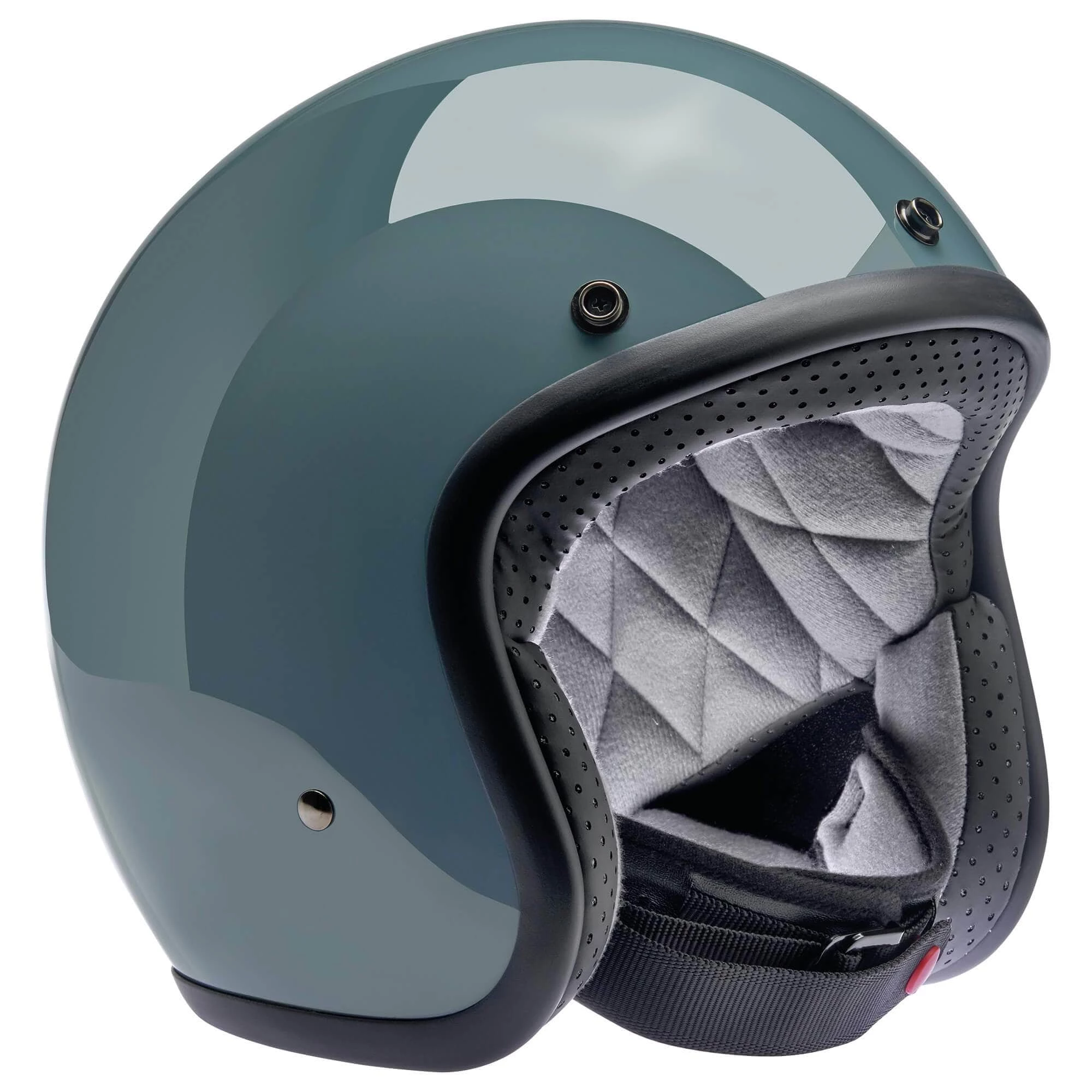 Biltwell Bonanza Helmet DOT Approved Helmet - Gloss Agave 5 Biltwell Bonanza Helmet DOT Approved Helmet - Gloss Agave - Image 5