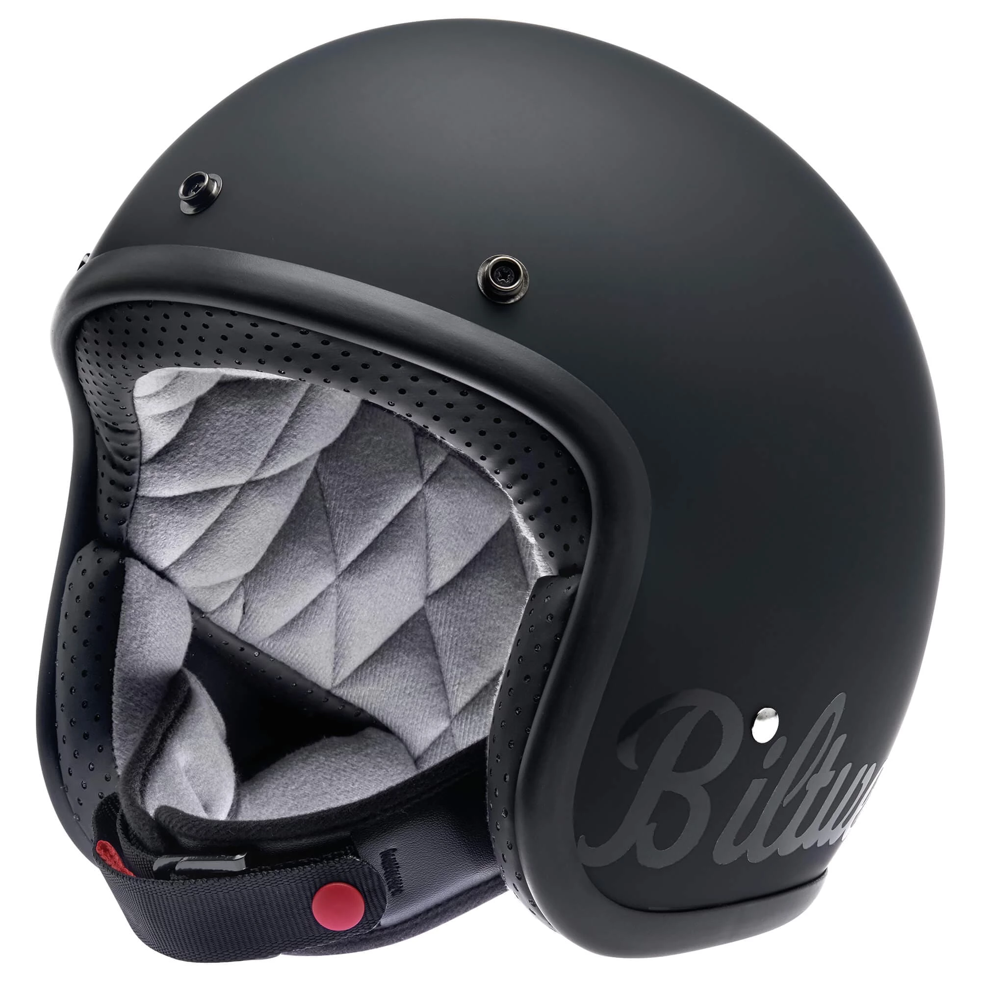 Biltwell Bonanza Helmet DOT Approved Helmet - Flat Black Factory 1 Biltwell Bonanza Helmet DOT Approved Helmet - Flat Black Factory