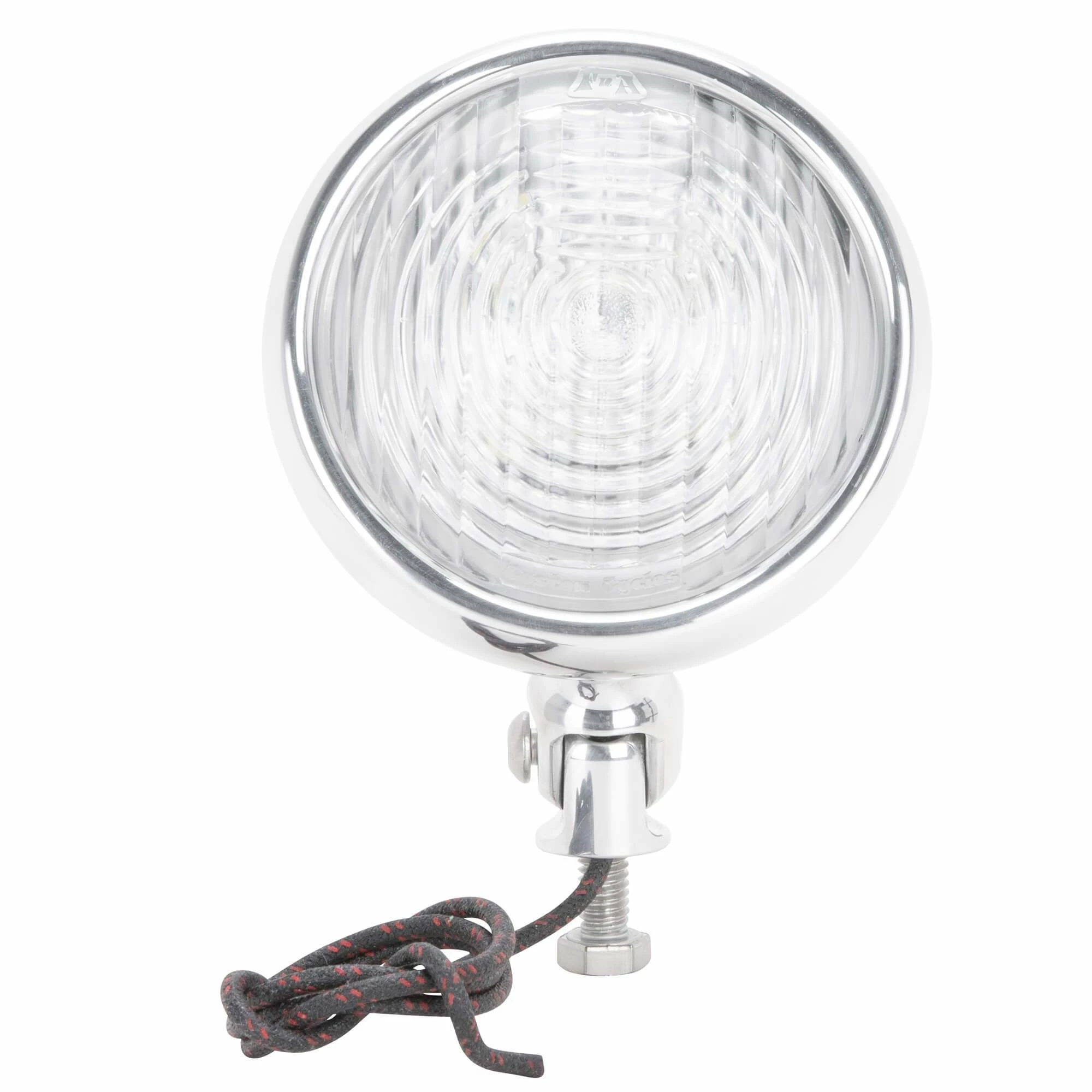 FNA Custom Cycle 3-1/4 Inch Pancake Headlight - Clear Lens 2 FNA Custom Cycle 3-1/4 Inch Pancake Headlight - Clear Lens - Image 2