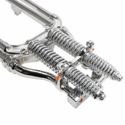 Mid-USA Hardbody Antique Style Springer Front End - 6 Inch Over Length - Chrome -Biltwell Shop 011519 Mid USA Hardbody Antique Style Springer Front End 6 Inch Over Length Chrome 11