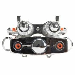 Mid-USA Hardbody Antique Style Springer Front End - 6 Inch Over Length - Chrome -Biltwell Shop 011519 Mid USA Hardbody Antique Style Springer Front End 6 Inch Over Length Chrome 12