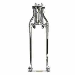 Mid-USA Hardbody Antique Style Springer Front End - 6 Inch Over Length - Chrome -Biltwell Shop 011519 Mid USA Hardbody Antique Style Springer Front End 6 Inch Over Length Chrome 3