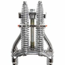 Mid-USA Hardbody Antique Style Springer Front End - 6 Inch Over Length - Chrome -Biltwell Shop 011519 Mid USA Hardbody Antique Style Springer Front End 6 Inch Over Length Chrome 4