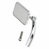 Biltwell Utility Mirror Rectangle Perch Mount - Chrome