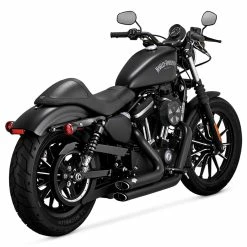 Vance & Hines Shortshots Staggered Exhaust System - Black - 2014-Up Harley-Davidson Sportster XL