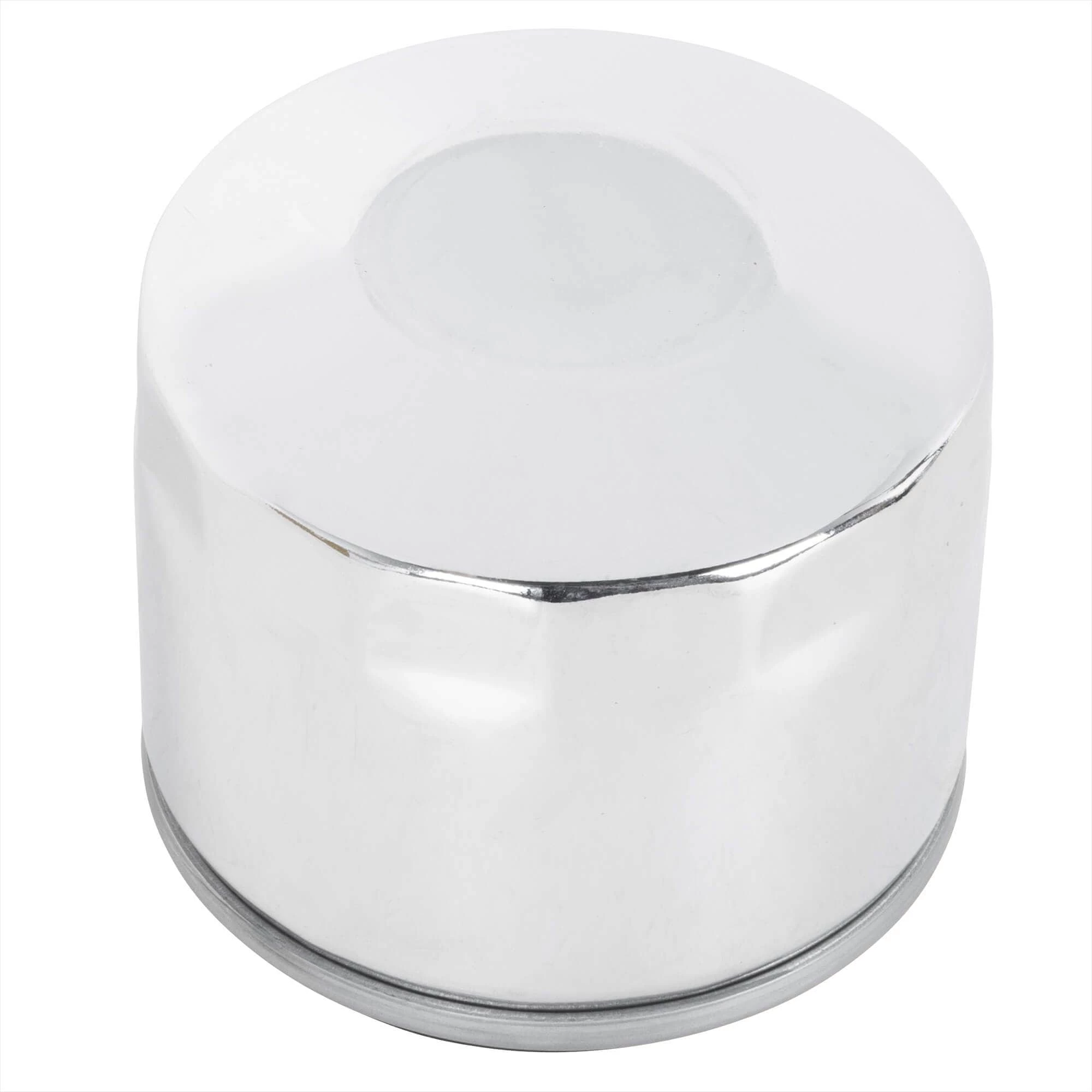 Cycle Standard Oil Filter For Harley-Davidson Sportster And Big Twin Models - Chrome - OEM# 63782-80 3 Cycle Standard Oil Filter For Harley-Davidson Sportster And Big Twin Models - Chrome - OEM# 63782-80 - Image 3