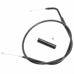 Alternative view of Cycle Standard Throttle Idle Cable OEM 56634-06 Harley Dyna 2006-2013 - Blacked Out