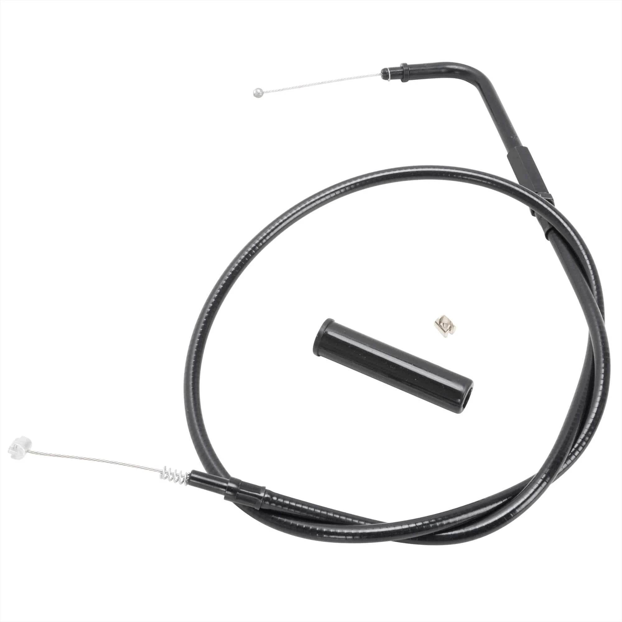 Cycle Standard Throttle Idle Cable OEM 56355-96A Harley Dyna 1996-2008 - Blacked Out 2 Cycle Standard Throttle Idle Cable OEM 56355-96A Harley Dyna 1996-2008 - Blacked Out - Image 2