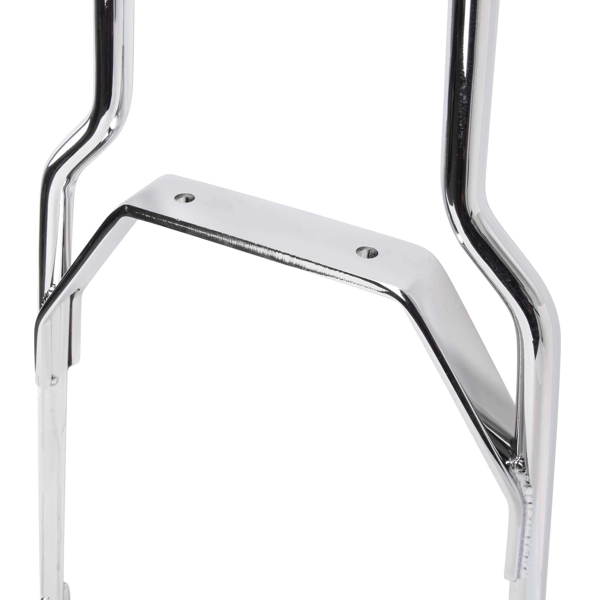 Gasbox Chrome Round Top Sissy Bar - Flat Fender - Box Tail Light 4 Gasbox Chrome Round Top Sissy Bar - Flat Fender - Box Tail Light - Image 4