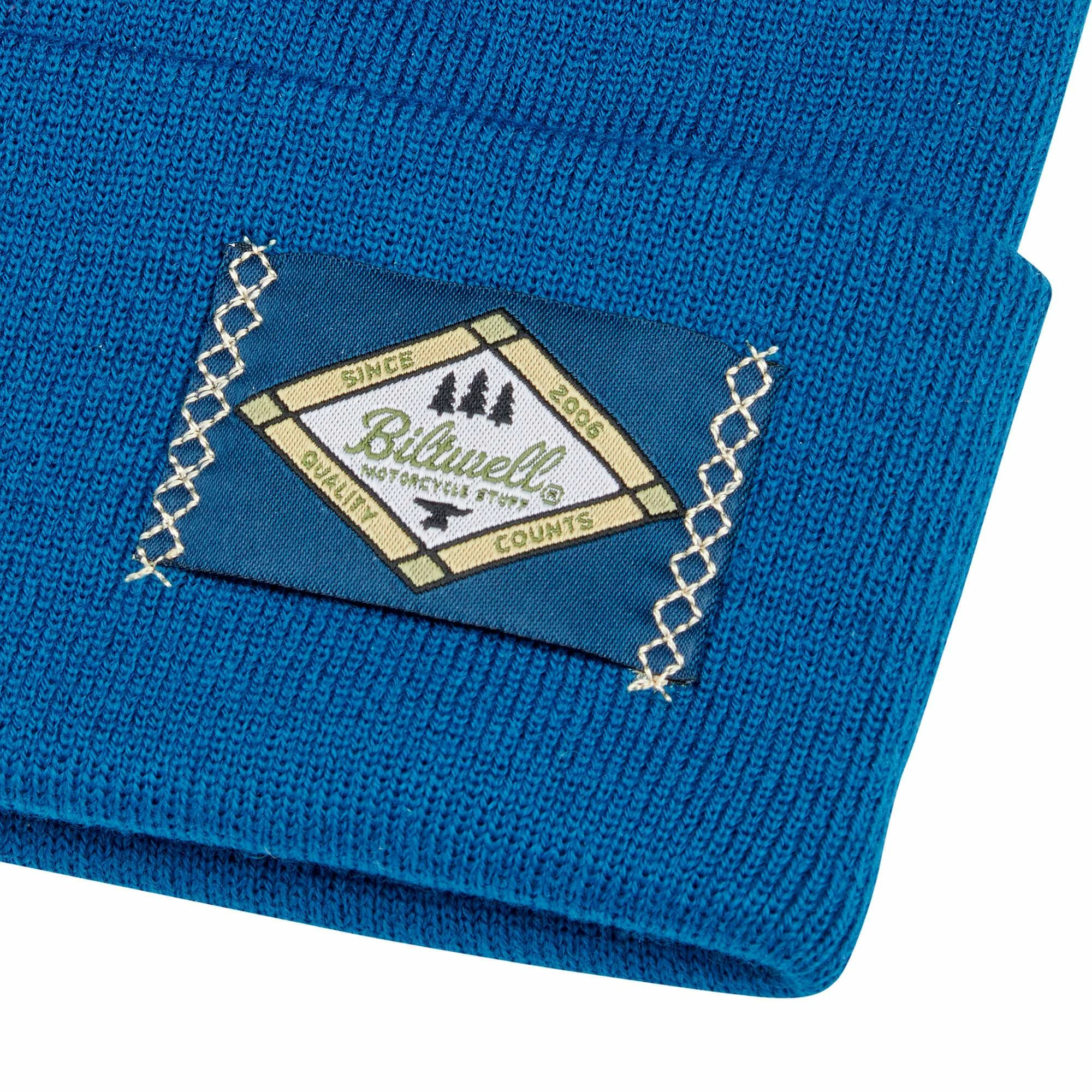 Biltwell Diamond Beanie - Teal 6 Biltwell Diamond Beanie - Teal - Image 6
