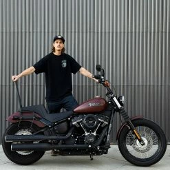 Biltwell RMHF 2 Snap Back Hat - Black -Biltwell Shop 011919 Biltwell SnapBack RMHF2Black 8