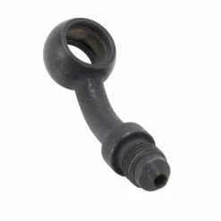 Goodridge 35 Degree 7/16 Inch Banjo Fitting - Ebony -Biltwell Shop 012021 Goodridge 35 Degree 7 16in Banjo Fitting Ebony 4